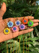 Image 3 of Colorful Protection Eye Flower Pendants