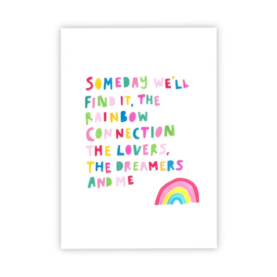 Image of Rainbow Connection print