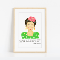 Image 2 of Frida Kahlo Quote Mini Print