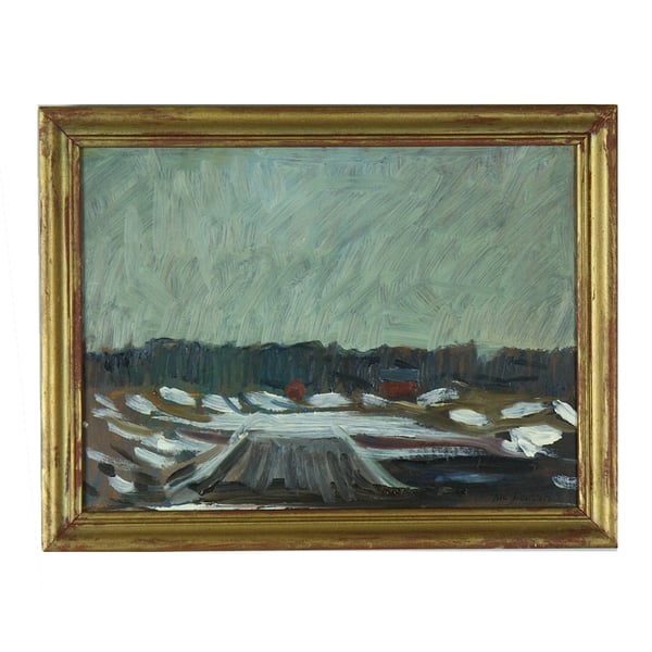 Image of Swedish Landscape Oil Painting, NILS SÖDERBERG (1903-1970)