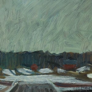 Image of Swedish Landscape Oil Painting, NILS SÖDERBERG (1903-1970)