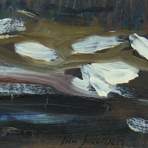 Image of Swedish Landscape Oil Painting, NILS SÖDERBERG (1903-1970)