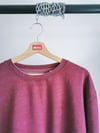 E11evens - Burgundy washed/worn style sweaters 
