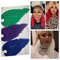 Image 4 of Brights & Bold Fringe (7-14 Business Days for processing/does not include weekends)
