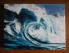 'Eye of the Kraken' - 12x16inch - Acrylic Painting