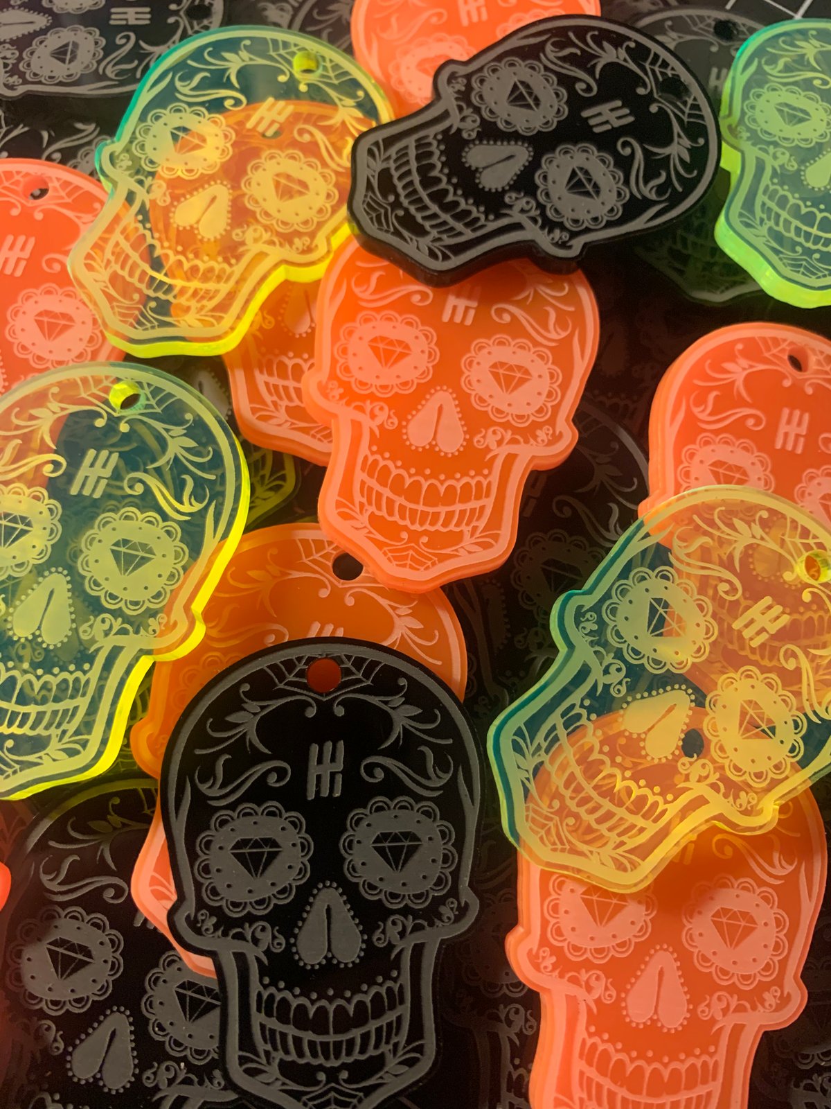 Image of SugarSkull Keyfob