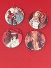 Krampus Button Pin Set 