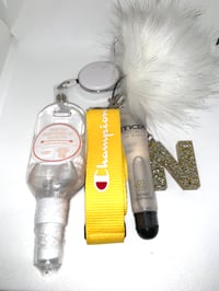 Lanyard Bundle With Hand Sanitizer and Lipgloss (Carmax)