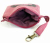 Cherry Blossom - terracotta - hemp coin purse