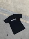 Unisex Basic Black T-Shirt with Logo