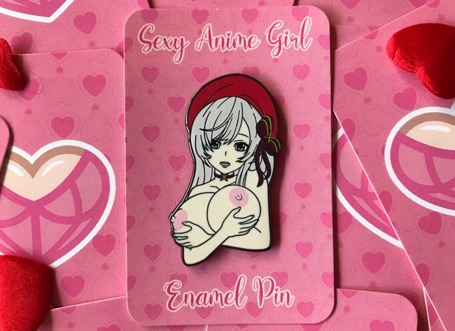 10% off! Sexy Anime Navy Girl Pin