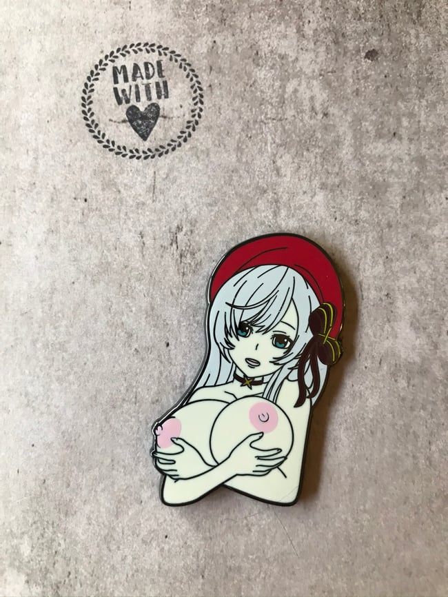 10% off! Sexy Anime Navy Girl Pin