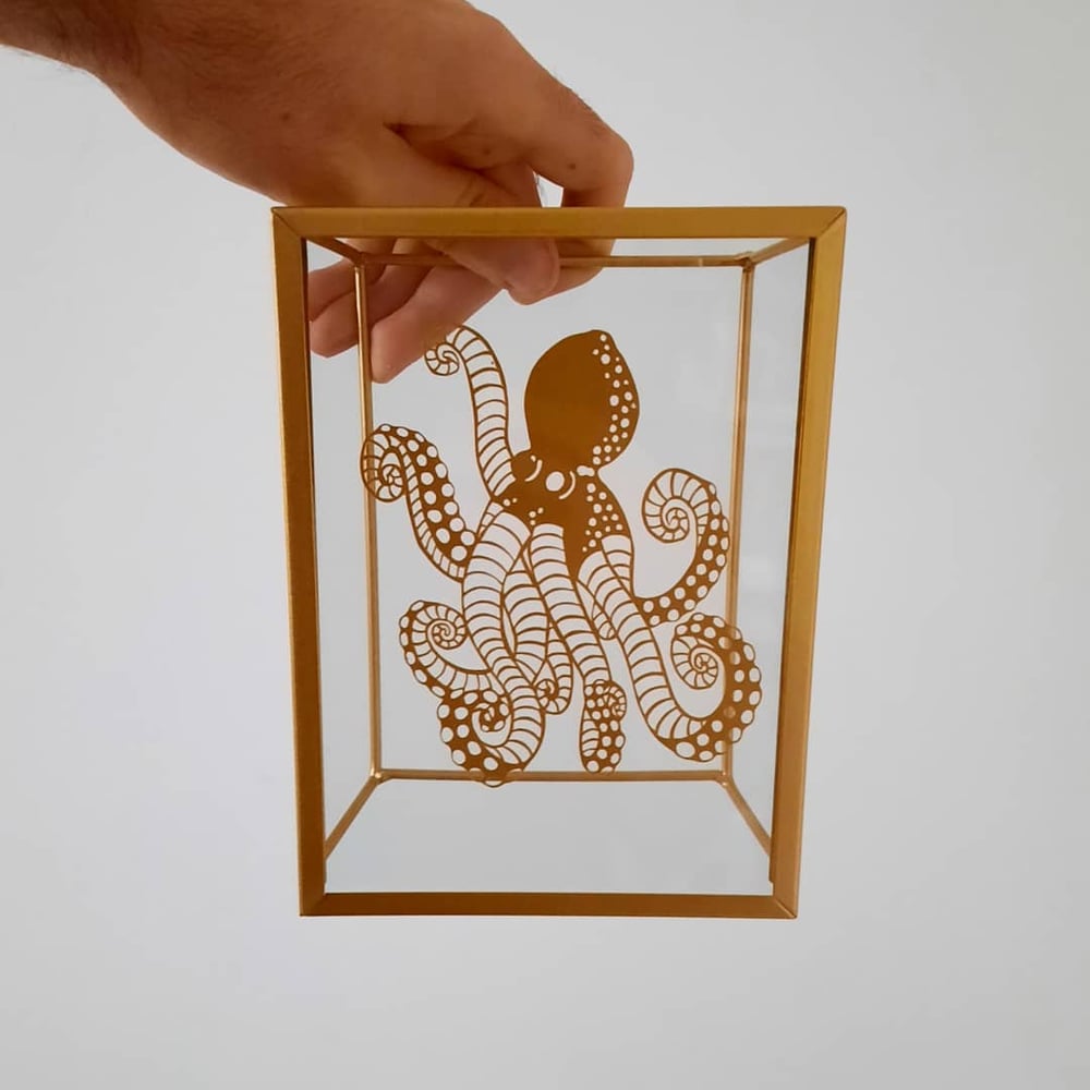 Image of Octopus Paper Cutting