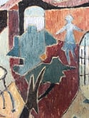 20th Century Swedish School ‘The Walled Garden’ 