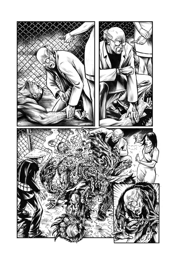 Image of DODGE! Issue 2 page 8!
