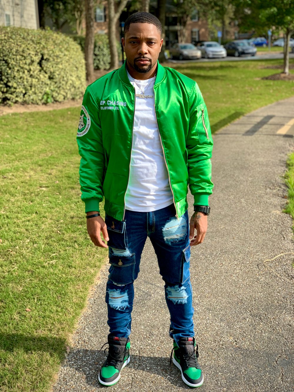 For Chasers Only Bomber Jackets