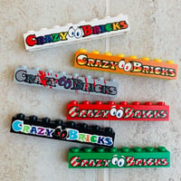 Themed CrazyBricks Brick Badges LIMITED!