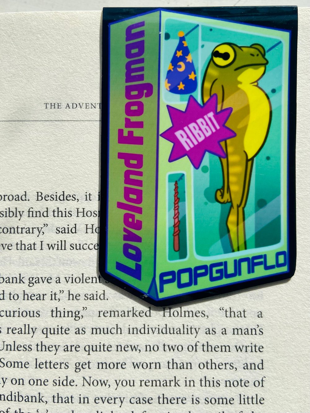 Loveland Frogman Magnetic Bookmark