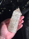 Fire and Ice Quartz Crystal Point 