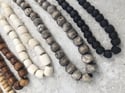 Beads for your home - Dark Brown Glass  