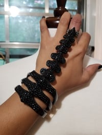 Image 2 of CRYSTAL SKELETON HAND CHAIN