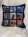 Personalized 9 Photo Panel Pillow