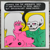 "Adequate Sex" Risograph Print