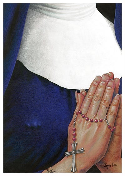 Prayer I' Print (DP343) | joyceartworks