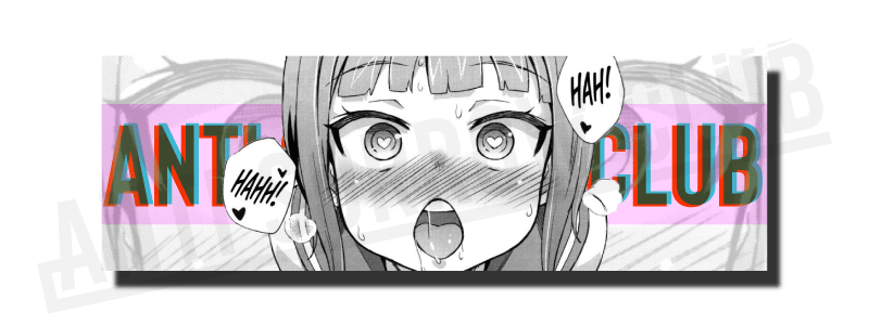 AHEGAO - SLAP STICKER