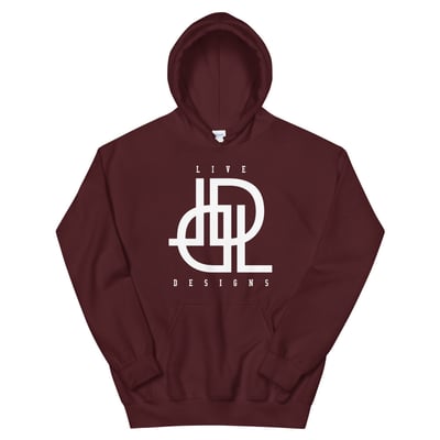 Image of Maroon - LD Logo Hoodie