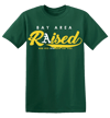 GREEN & GOLD - BAY AREA RAISED TEE [ 510 ]