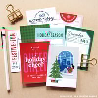 Image 3 of Holiday Magic Journaling Cards No.2 (Digital)