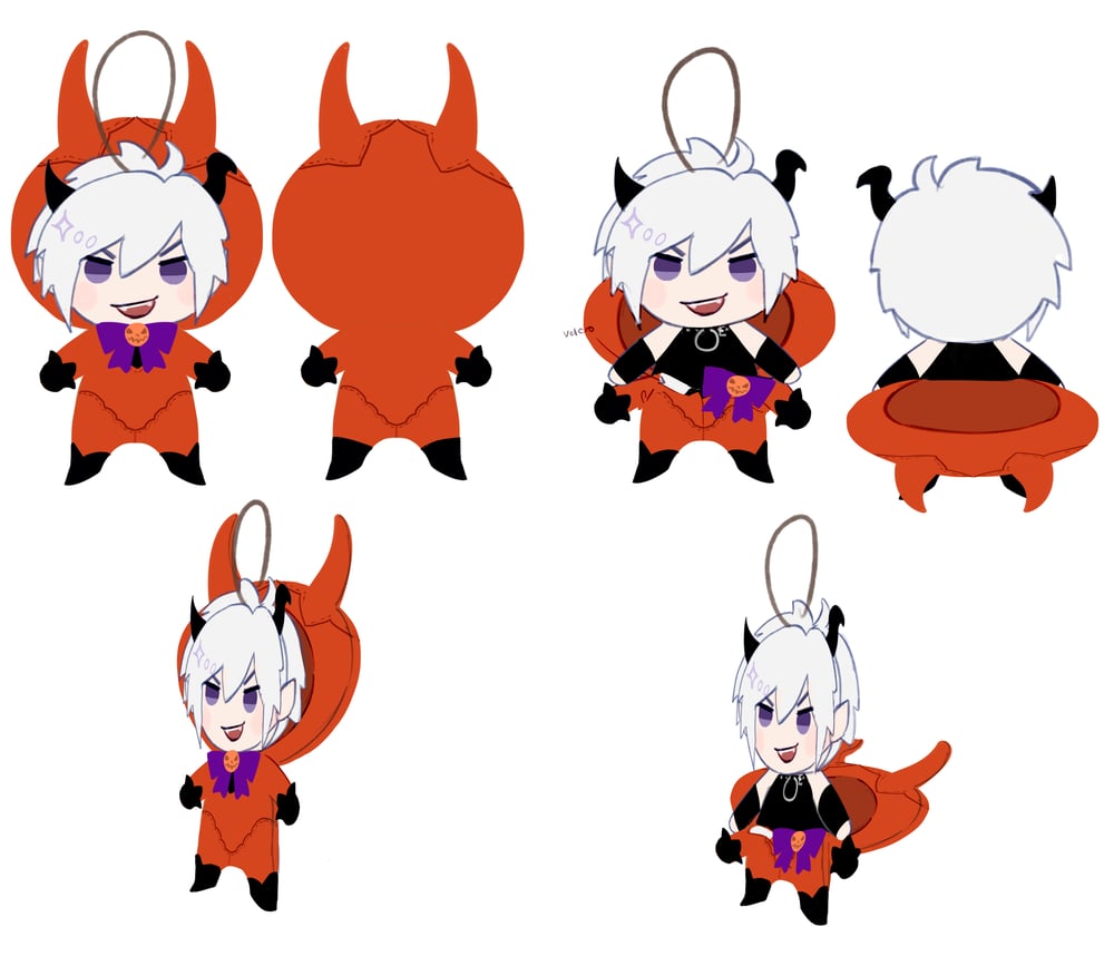 Image of Halloween Azazel Plush