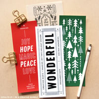 Image 2 of 3x8 Comfort + Joy Journaling Cards (Digital)