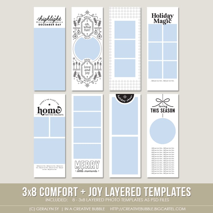 3x8 Size | In a Creative Bubble