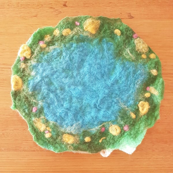 Image of Felted playmat