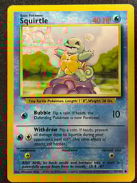 Image 1 of Squirtle - Base Set - Lightly Played