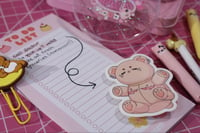 Image 1 of ‘top surgery teddy’ sticker