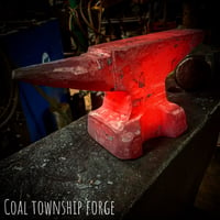 Image 4 of Handforged Mini Anvil “ London Pattern” (Made to Order)