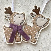 Image 1 of Christmas deer decoration 