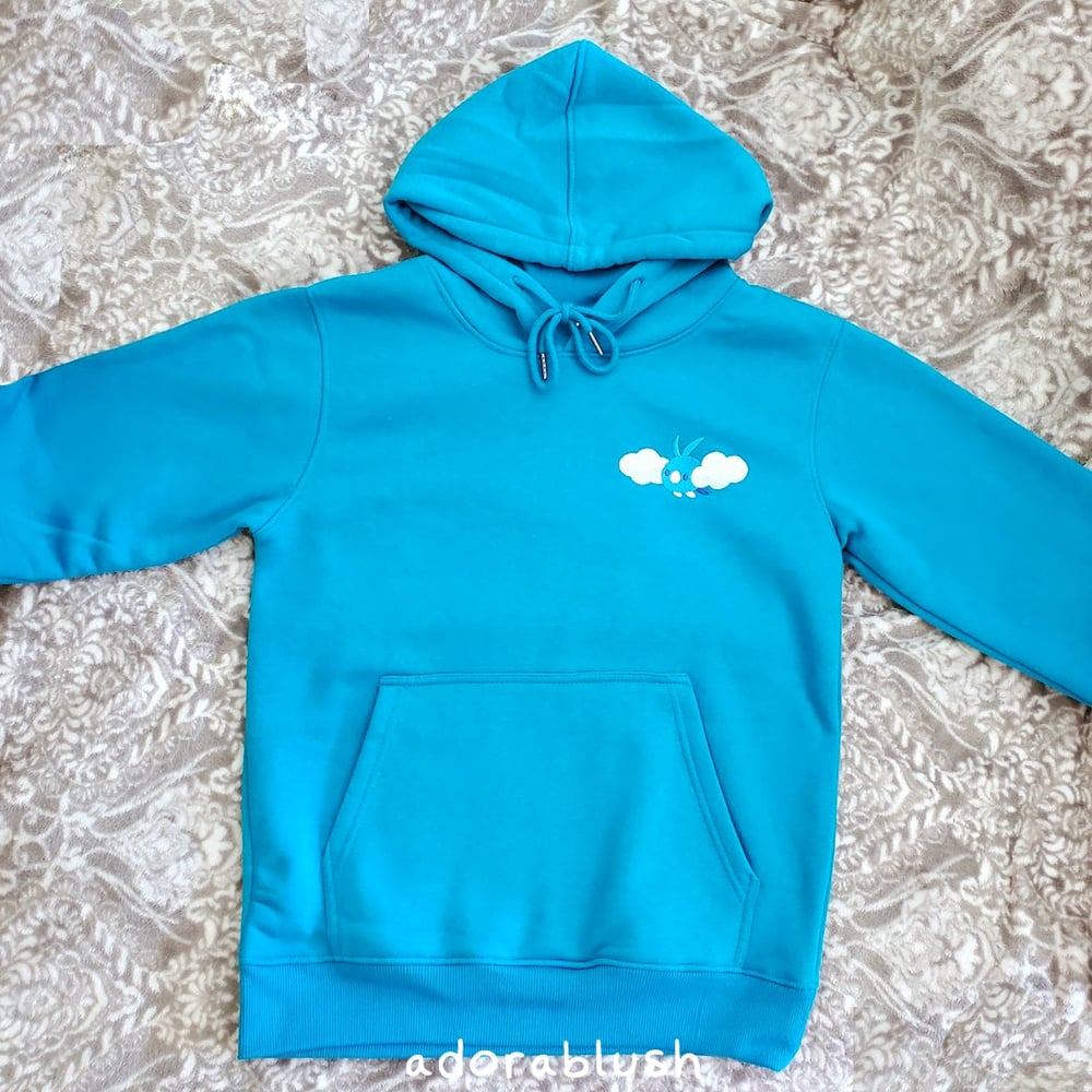 Cloud Embroidered Hoodie