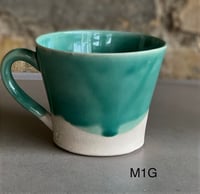 Image 2 of Glossy green mugs