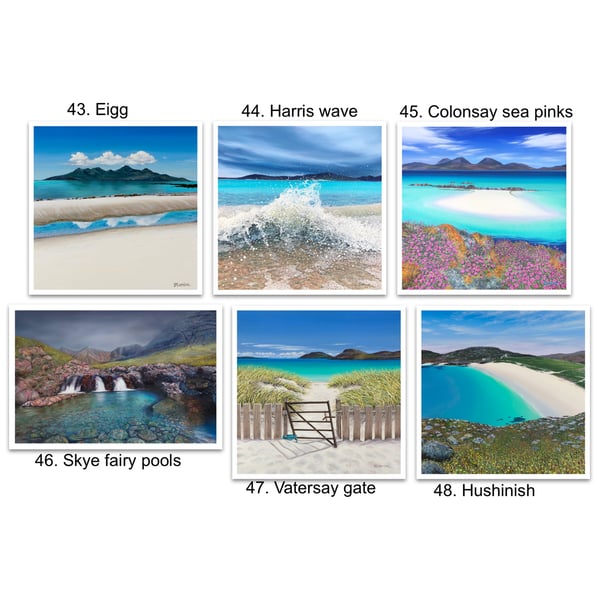 Image of Greetings cards 43-48 