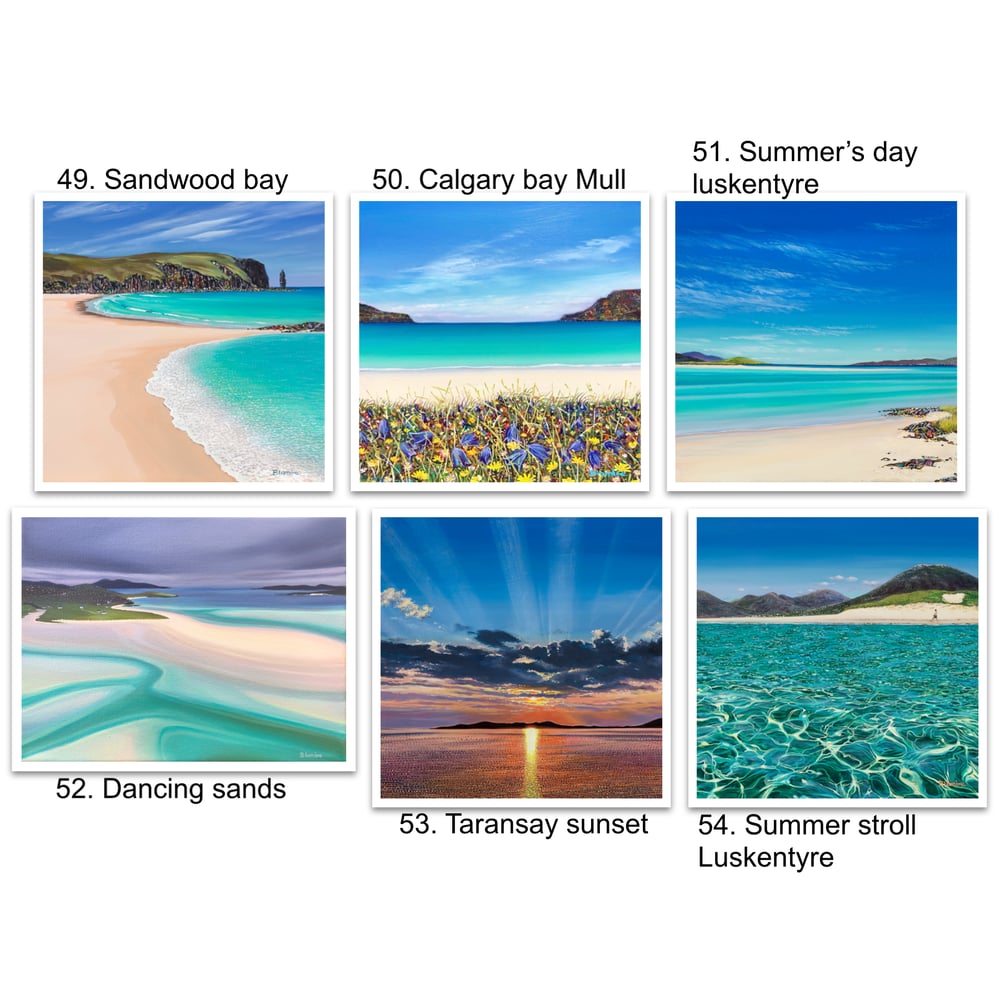 Image of Greeting cards 49-54