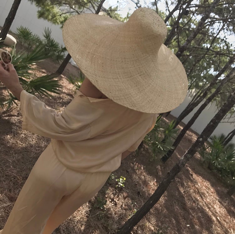 hippie sun hat