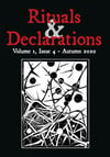 Rituals & Declarations - Volume 1, Issue 4 - Autumn 2020