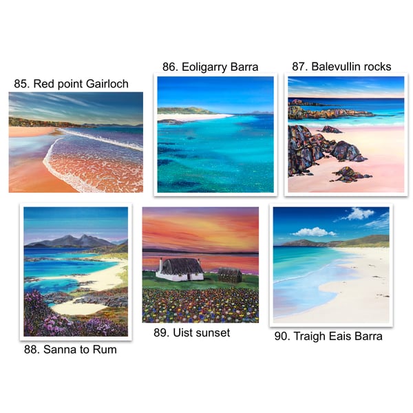 Image of Greeting cards 85-90