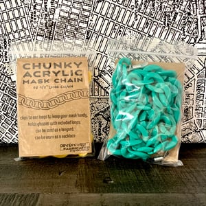 Image of Chunky Acrylic Mask Chain