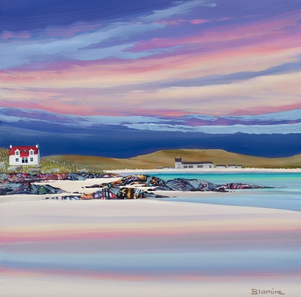 Image of Evening light, Barra giclee print