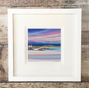 Image of Evening light, Barra giclee print